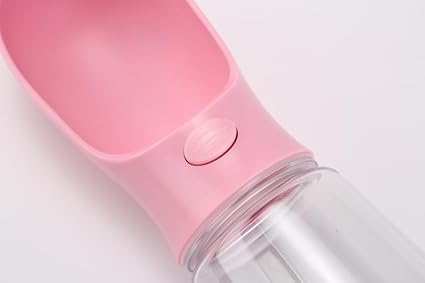 Dog Water Bottle, Lightweight, Leak Proof Portable 550 ML Water Dispenser with Drinking Feeder for Pets Outdoor Walking, Hiking, Travel, Food Grade Plastic For Pets - Bargain Factory
