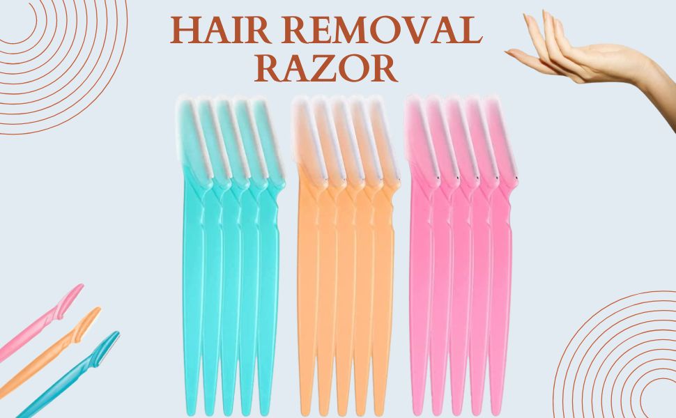 Eyebrow Razors - Facial Hair Remover - Women and Men - 15Pcs - Bargain Factory