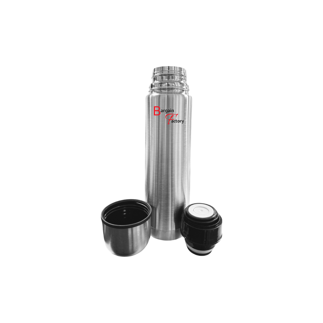 Water Flask/ Double Walled Vacuum Insulated Thermos - Bargain Factory