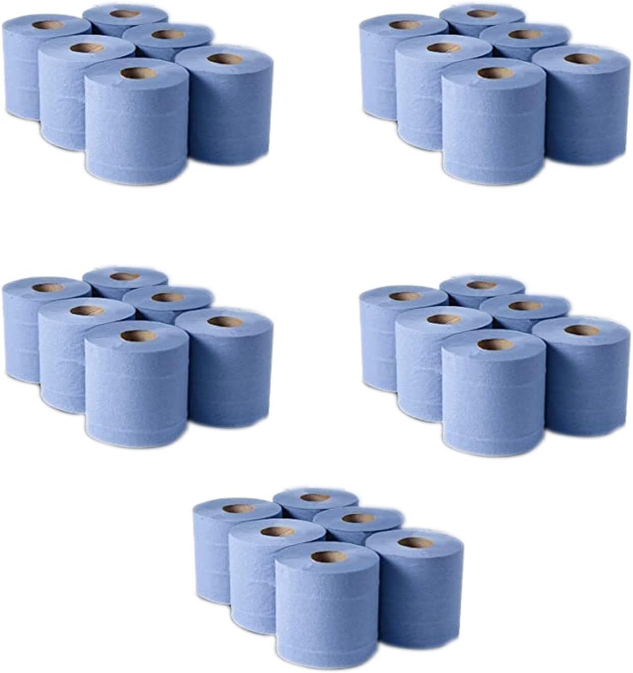 Blue CENTREFEED Rolls 2 PLY - Bargain Factory