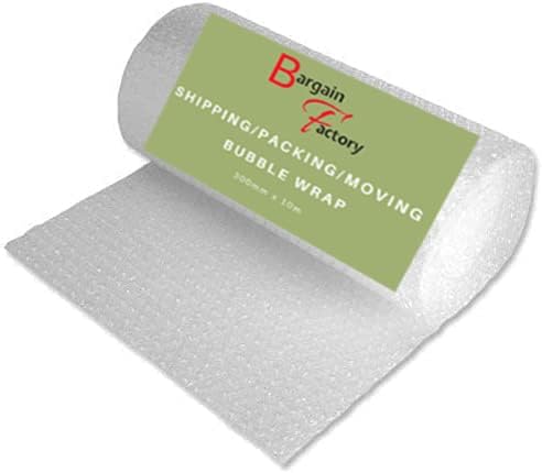 BUBBLE WRAP -Extra Large (300mmX5m / 300mmX10m / 300mmX25m / 300mmX100m / 500mmX25m / 500mmX100) - Bargain Factory