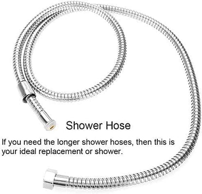 Shower Hose - Long Stainless Steel Universal Replacement (1.5m/2m/2.5m) - Bargain Factory