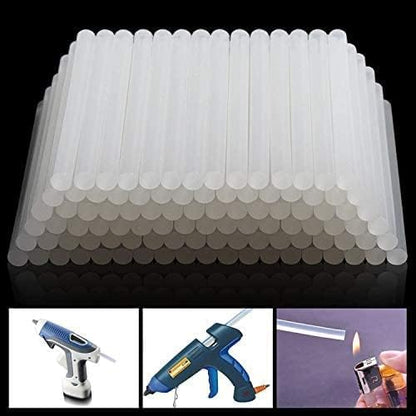 HOT Glue Sticks - (7mmx100mm - Pack of 50/100/200) (11mmx100mm - Pack of 50/100/200) - Bargain Factory