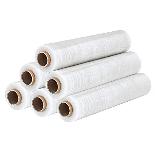 Multi Purpose Pallet Wrap (Clear) - (400mm X 250m Pack of 1/2/4/6) - Bargain Factory