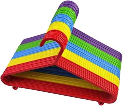 Hanger Plastic Tubular for Kids - (Pack for 20/40/40/60/80/100) - Bargain Factory
