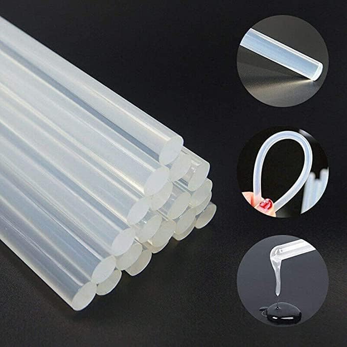 HOT Glue Sticks - (7mmx100mm - Pack of 50/100/200) (11mmx100mm - Pack of 50/100/200) - Bargain Factory