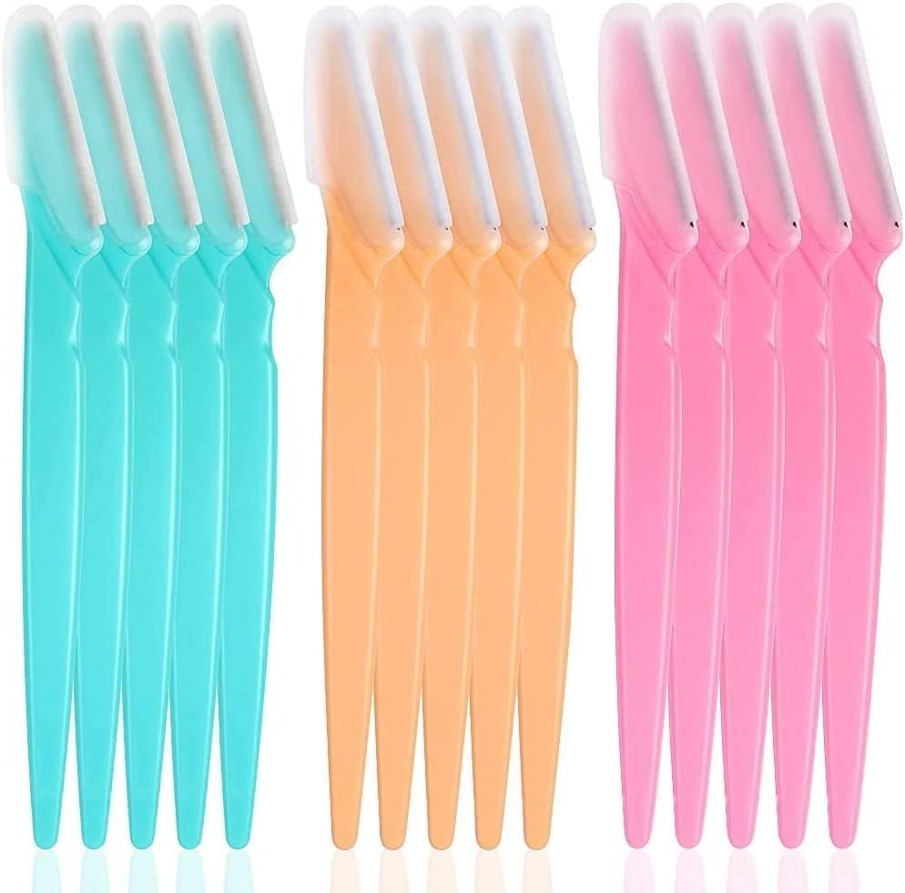 Eyebrow Razors - Facial Hair Remover - Women and Men - 15Pcs - Bargain Factory