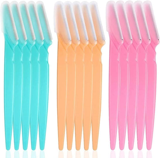 Eyebrow Razors - Facial Hair Remover - Women and Men - 15Pcs - Bargain Factory