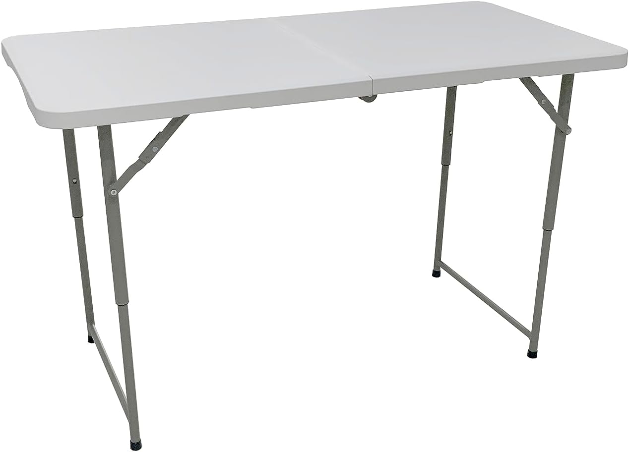 Heavy Duty Trestle Folding Table - (4ft / 6ft) - Bargain Factory
