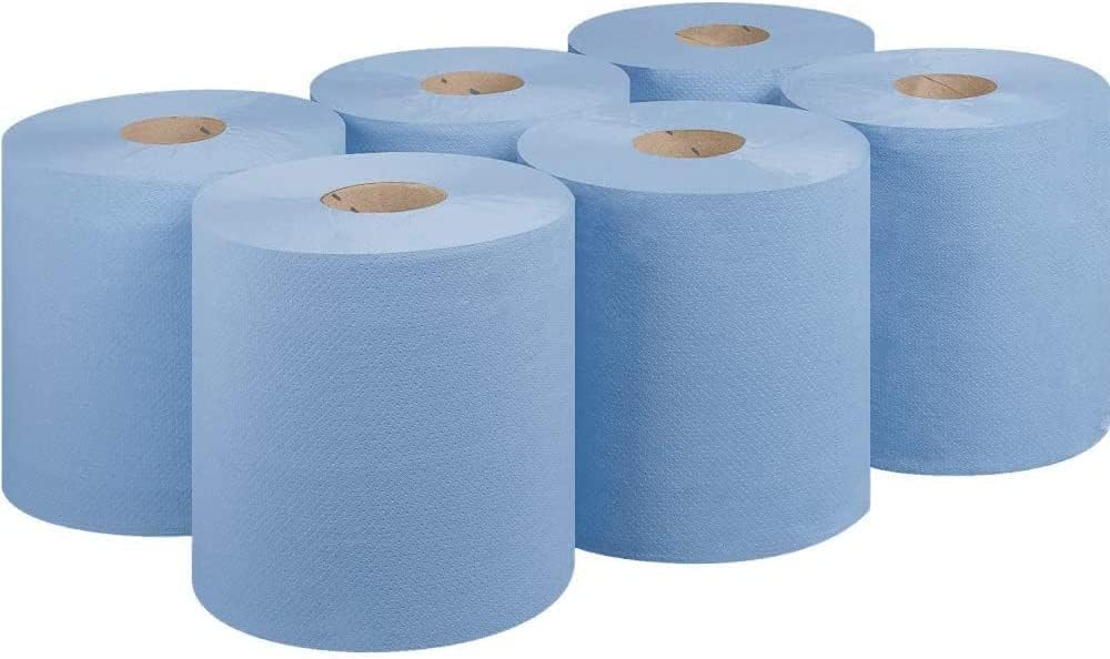Blue CENTREFEED Rolls 2 PLY - Bargain Factory