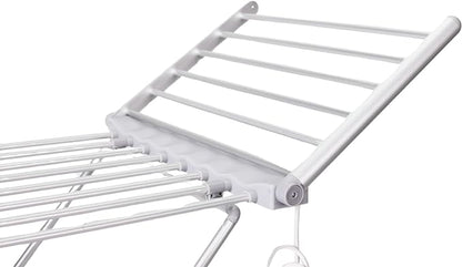 Electric Heated Folding Clothes Airer - Bargain Factory