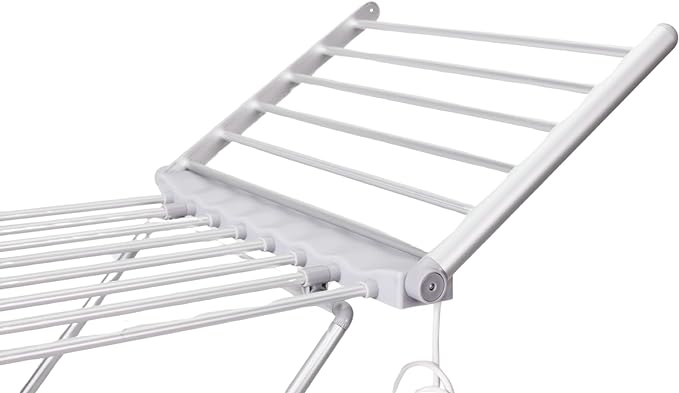 Electric Heated Folding Clothes Airer - Bargain Factory