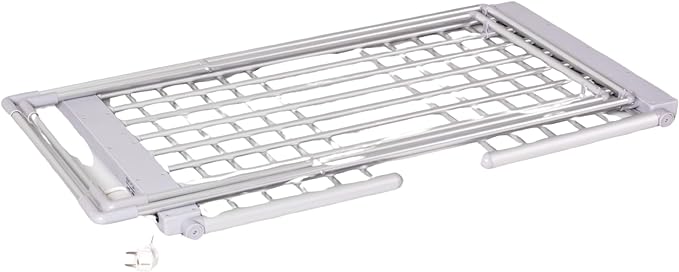 Electric Heated Folding Clothes Airer - Bargain Factory