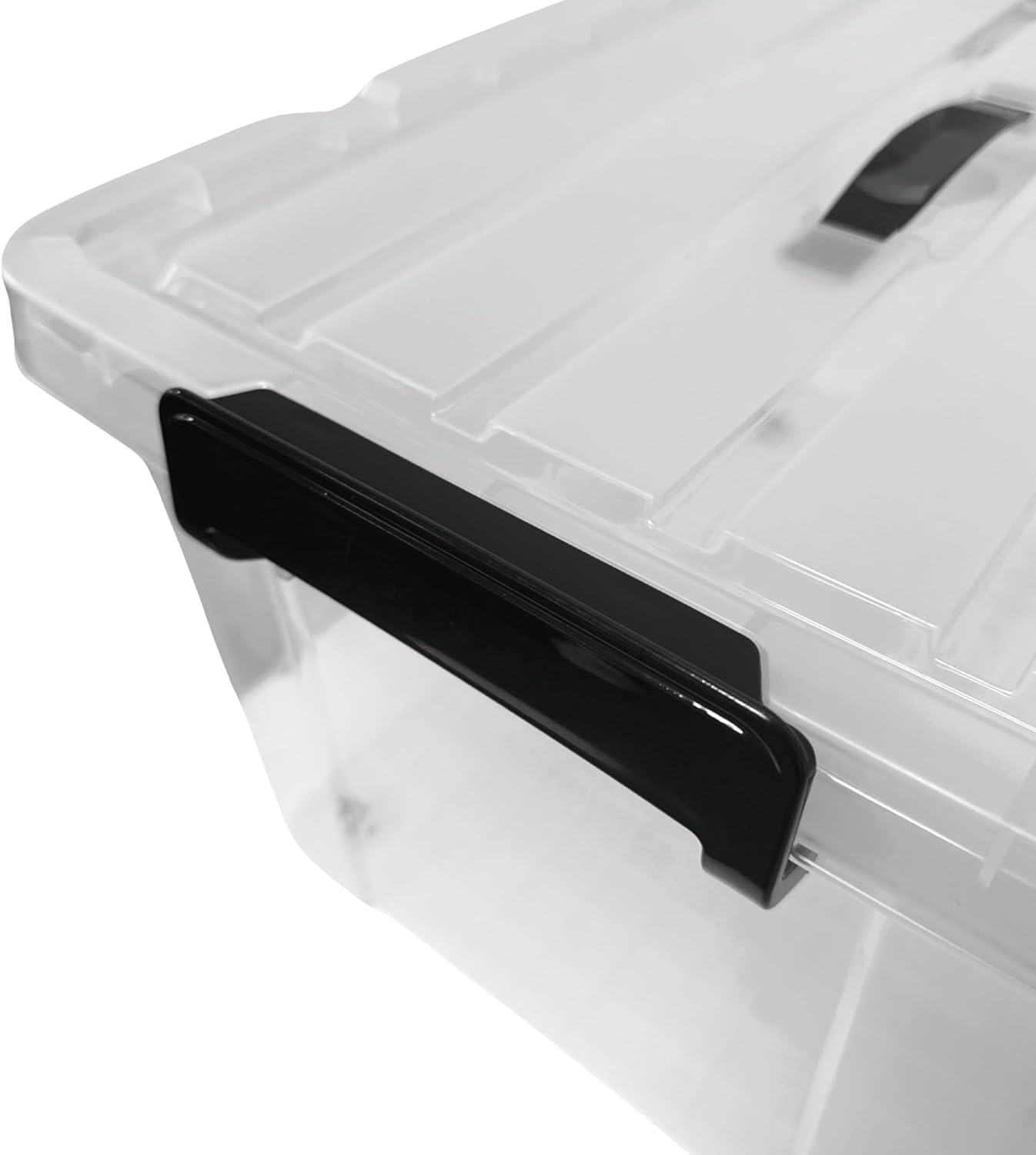 Clear Plastic Storage Container (Pack of 3) - Bargain Factory