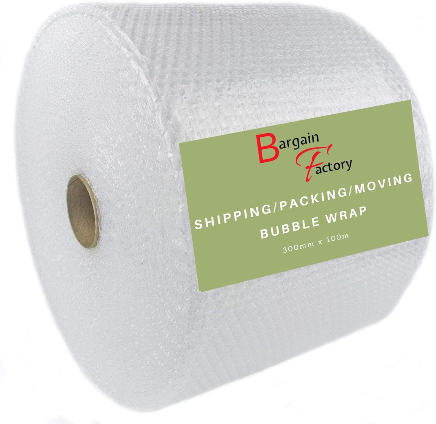 BUBBLE WRAP -Extra Large (300mmX5m / 300mmX10m / 300mmX25m / 300mmX100m / 500mmX25m / 500mmX100) - Bargain Factory