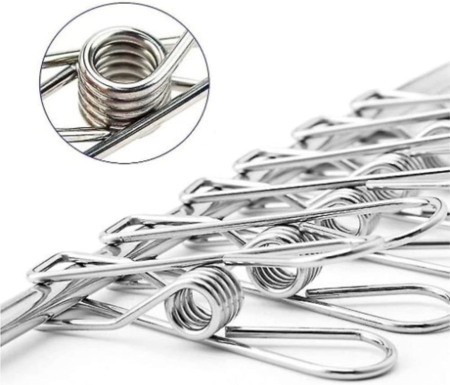 Metal Sock Hanger/ 36pcs Pegs and Swivel Hook - Bargain Factory