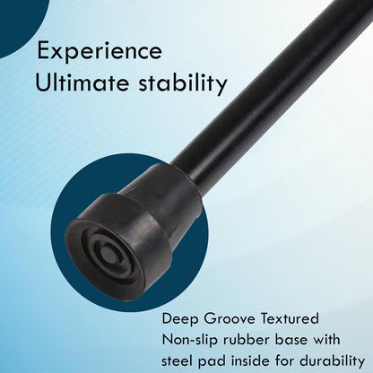 Black Walking Stick For Men And Women - Bargain Factory