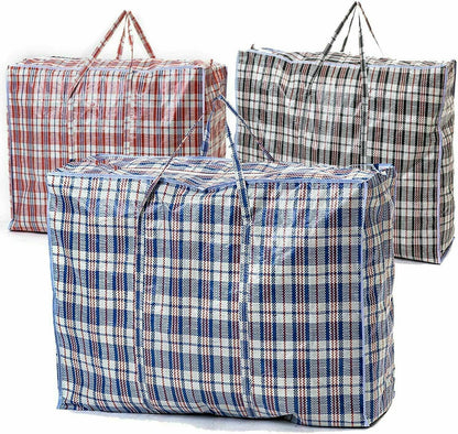 Large Laundry Bag – Zip and reinforced handles (60X60 Pack of 3/5/10) - Bargain Factory