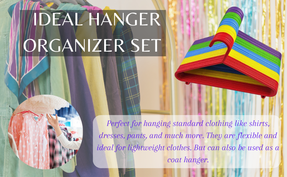 Hanger Plastic Tubular for Kids - (Pack for 20/40/40/60/80/100) - Bargain Factory