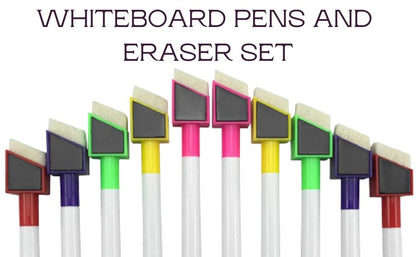 Whiteboard Markers - 12 Pieces - Bargain Factory
