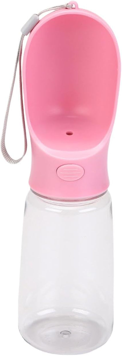 Dog Water Bottle, Lightweight, Leak Proof Portable 550 ML Water Dispenser with Drinking Feeder for Pets Outdoor Walking, Hiking, Travel, Food Grade Plastic For Pets - Bargain Factory